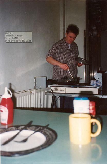Cooking lunch for people ( 1995 )